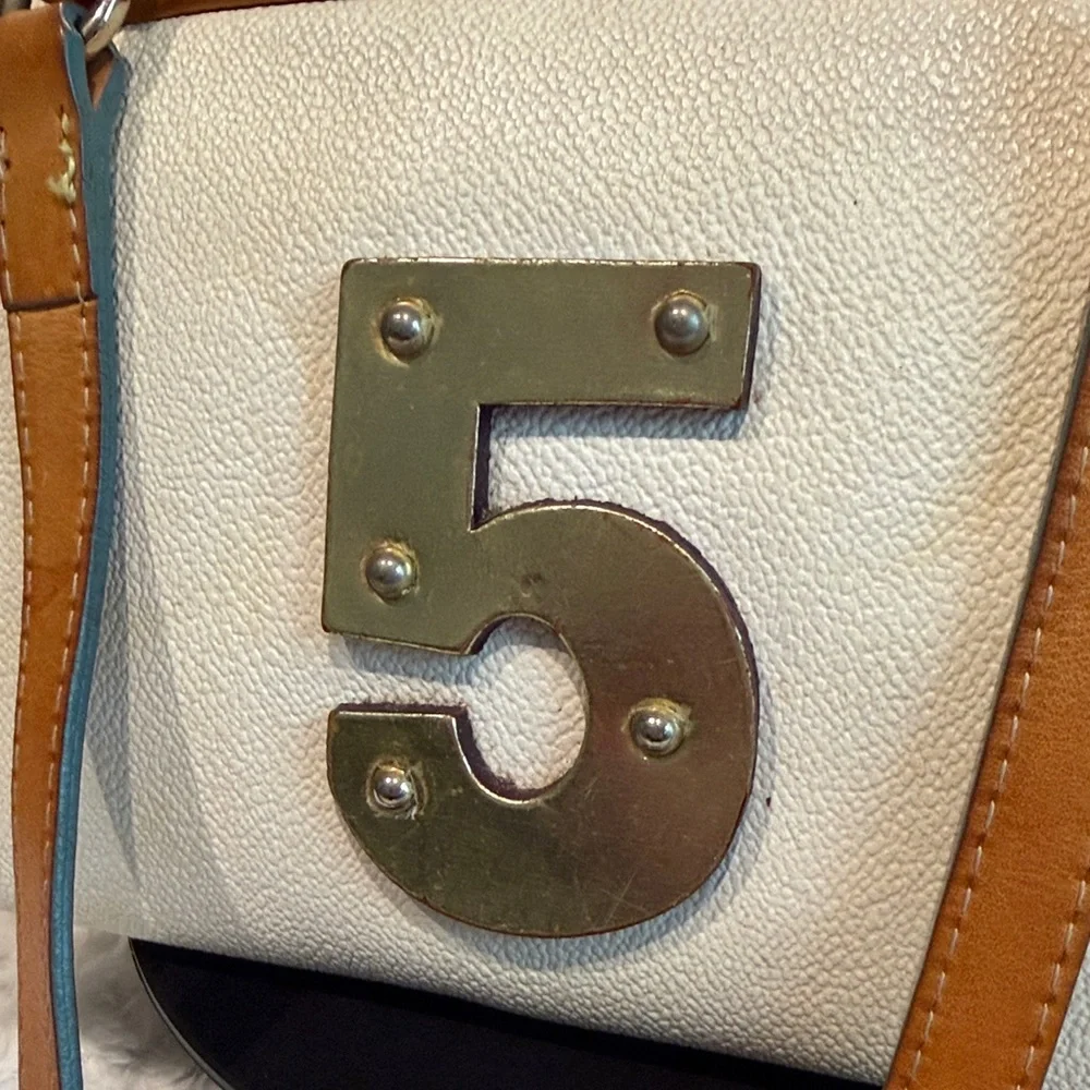 RARE - VINTAGE - Dooney & Bourke Lindsay Lohan #5 Rainbow IT Bag - Picture 9 of 14